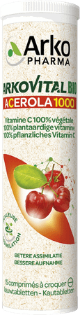 Arkovital Acerola 1000 Bio Comp A Croquer 15
