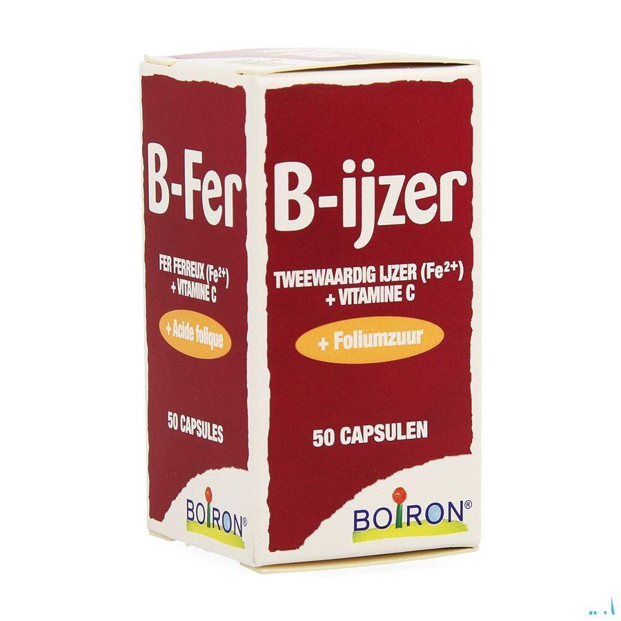 B-ijzer Nutridoses Capsule 50  -  Boiron