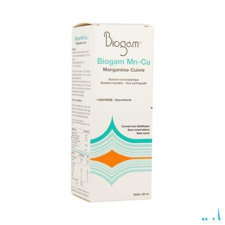 Biogam Mn-cu Flacon 60 ml  -  Sterop