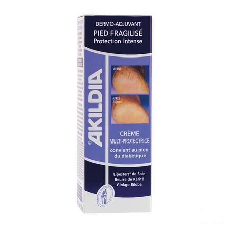 Akileine Akildia Creme Voeten Diabetique 75 ml 103501  -  Asepta