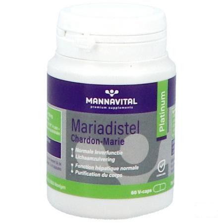 Mannavital Mariadistel Platinum V-Capsule 60