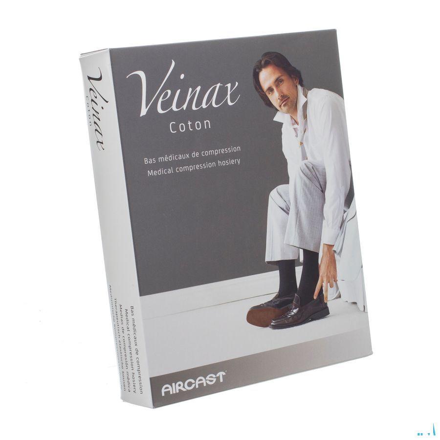 Veinax Chausset.homme Coton 2 Long Bl.marine 2