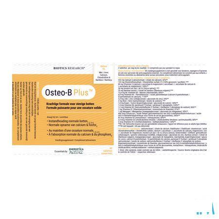 Osteo-B Plus 90 tabletten  -  Energetica Natura