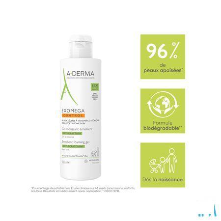 Aderma Exomega Control Gel Emolierend Flacon 500 ml  -  Aderma