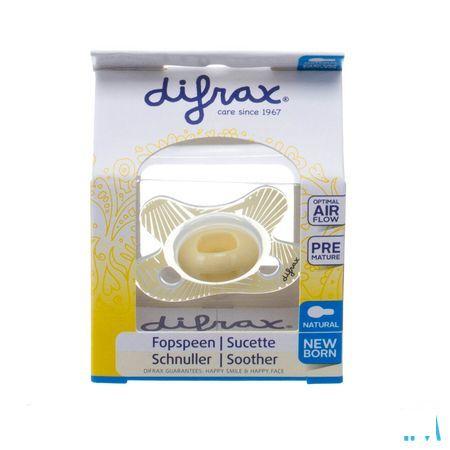 Difrax Fopspeen Natural Newborn  -  Difrax