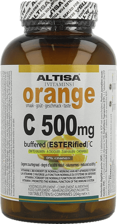 Altisa Vit C Sinaas kauwtabletten 100  -  Dieximport