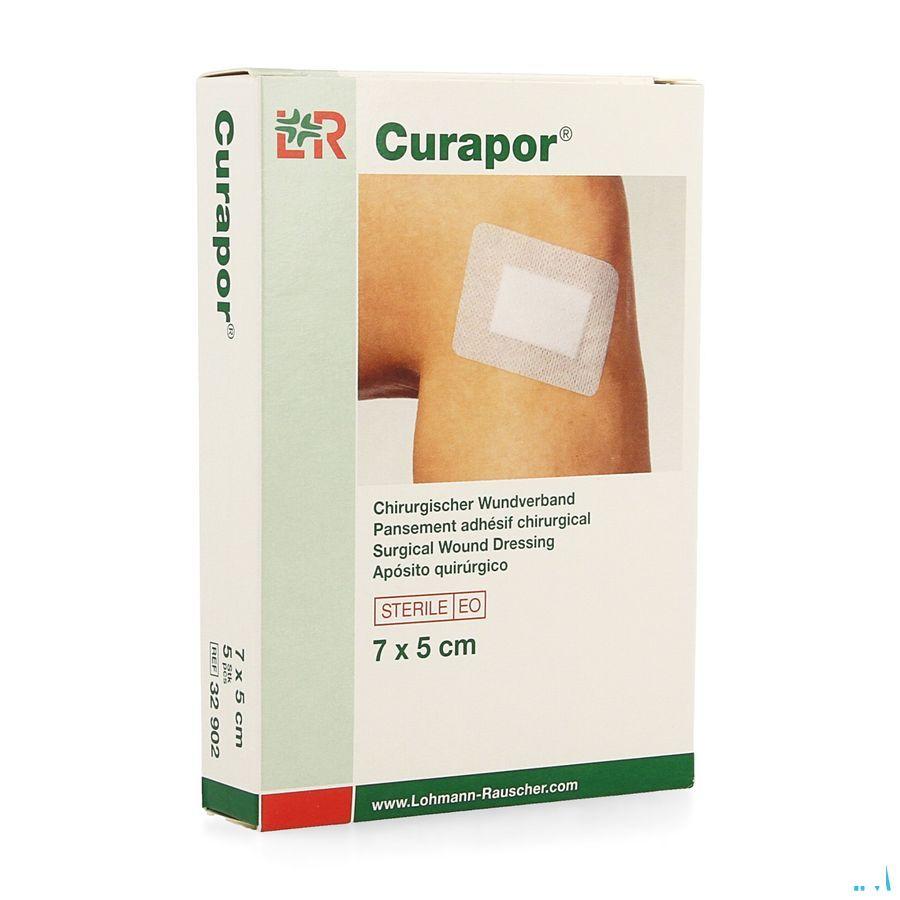 Curapor Pansement Chirurg. Sterile 7cmx 5cm 5 32902  -  Lohmann & Rauscher