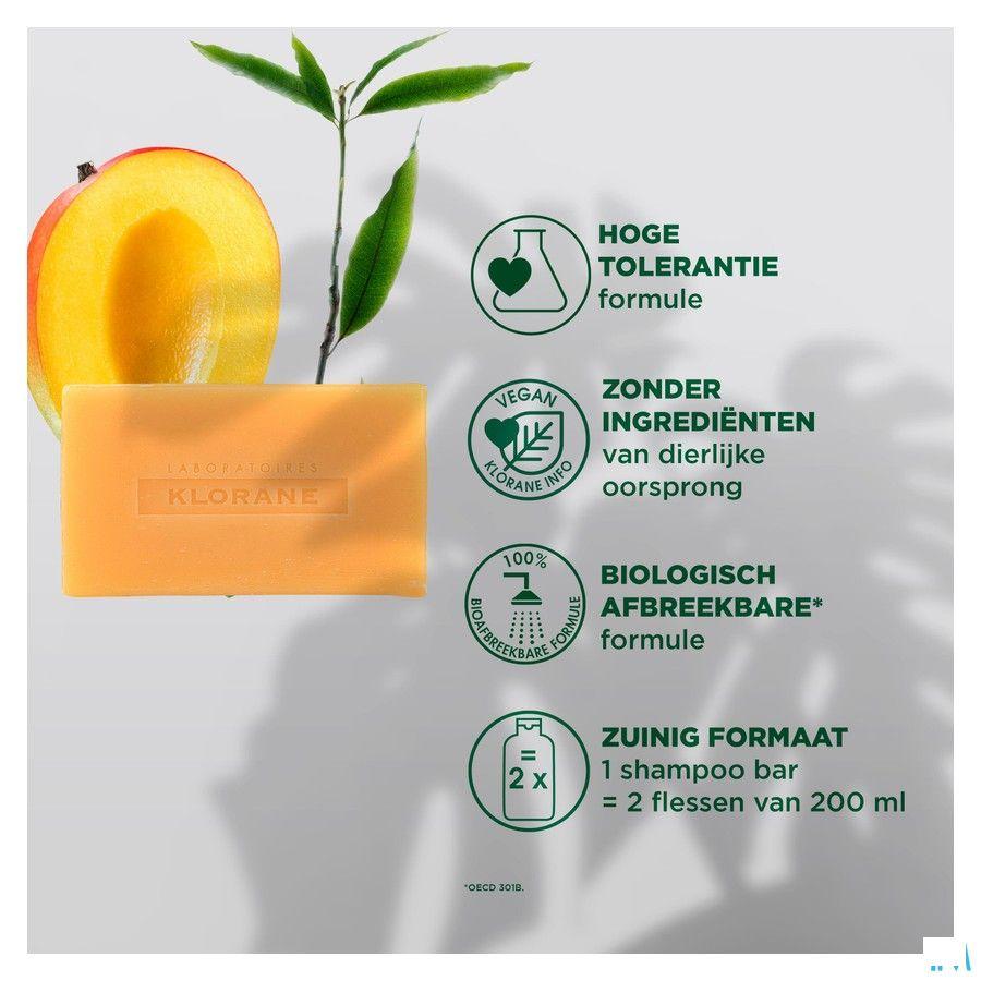 Klorane Capilaire Shampooing Solide Mangue 80G
