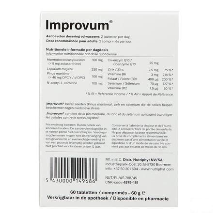 Improvum Tabl 60 Nutriphyt 