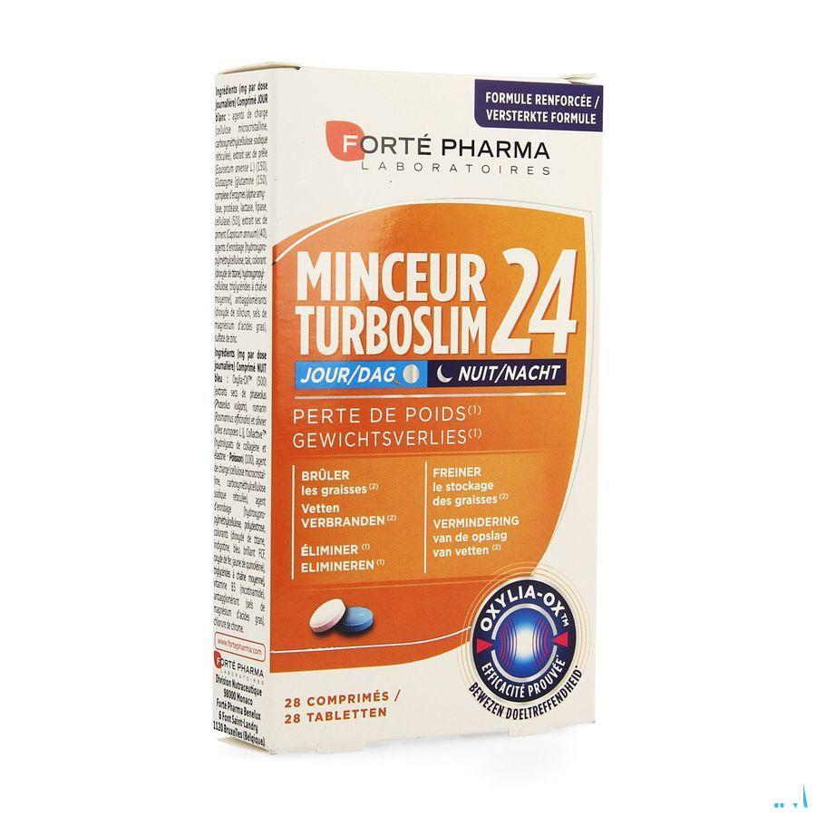 Turboslim 24 Dag/nacht Tabletten 1x28  -  Forte Pharma