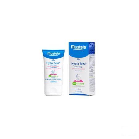 Mustela Bebe Cold Cream Visage Creme Tube 40 ml