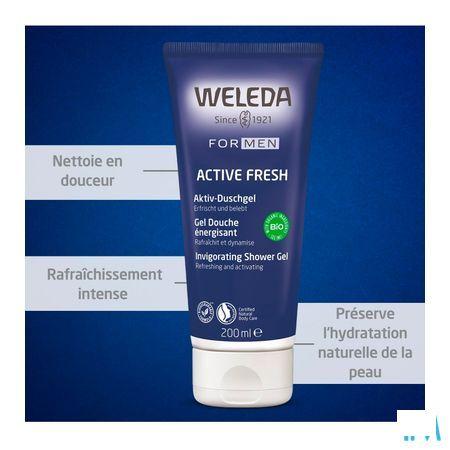 Weleda Douchegel Activerend Man Tube 200 ml  -  Weleda