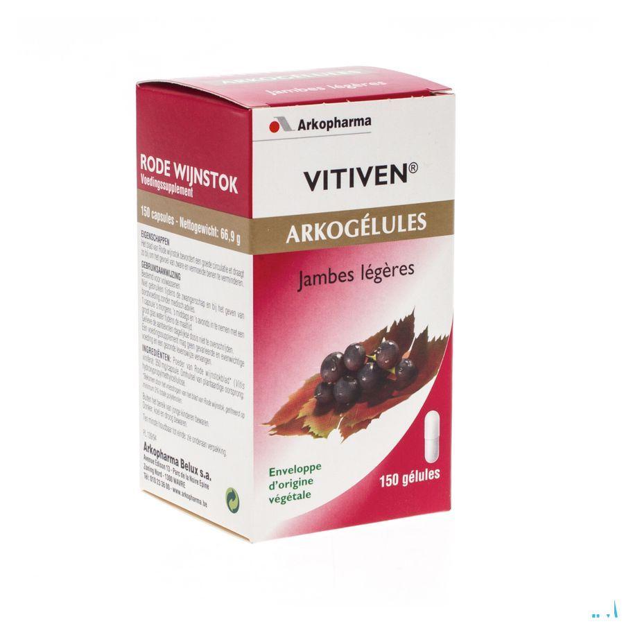 Arkogelules Vitiven Vigne Rouge Capsule 150  -  Arkopharma
