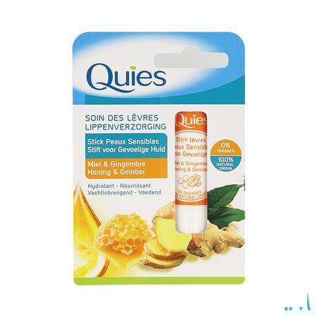 Quies Stick Levres Peau Sensible Miel&gingembre  -  Quies