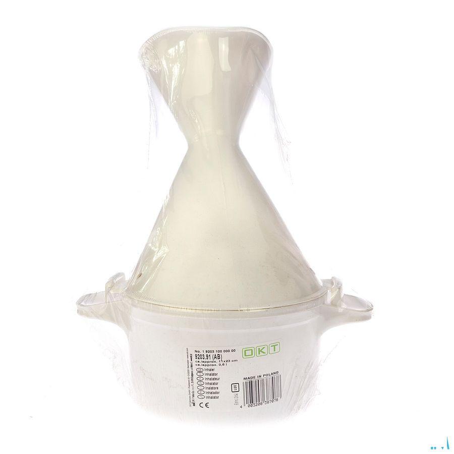 Wolf Inhalator Plastiek Wit