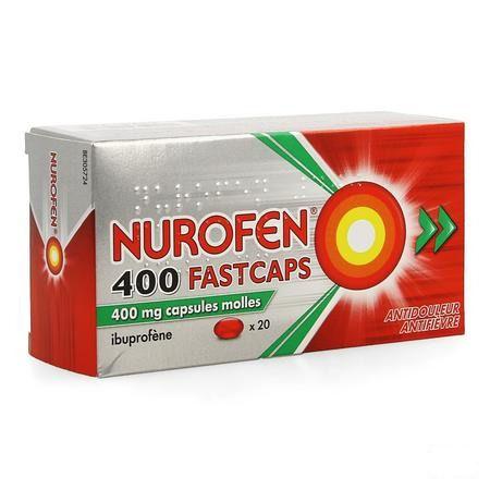 Nurofen 400 FastCapsule Capsule 20 X 400 mg