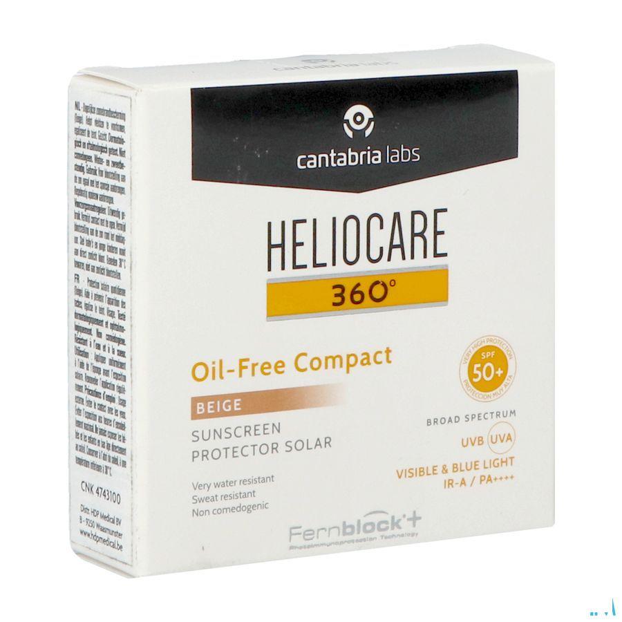 Heliocare 360C Oil Free Compact Spf50+ Beige 10g