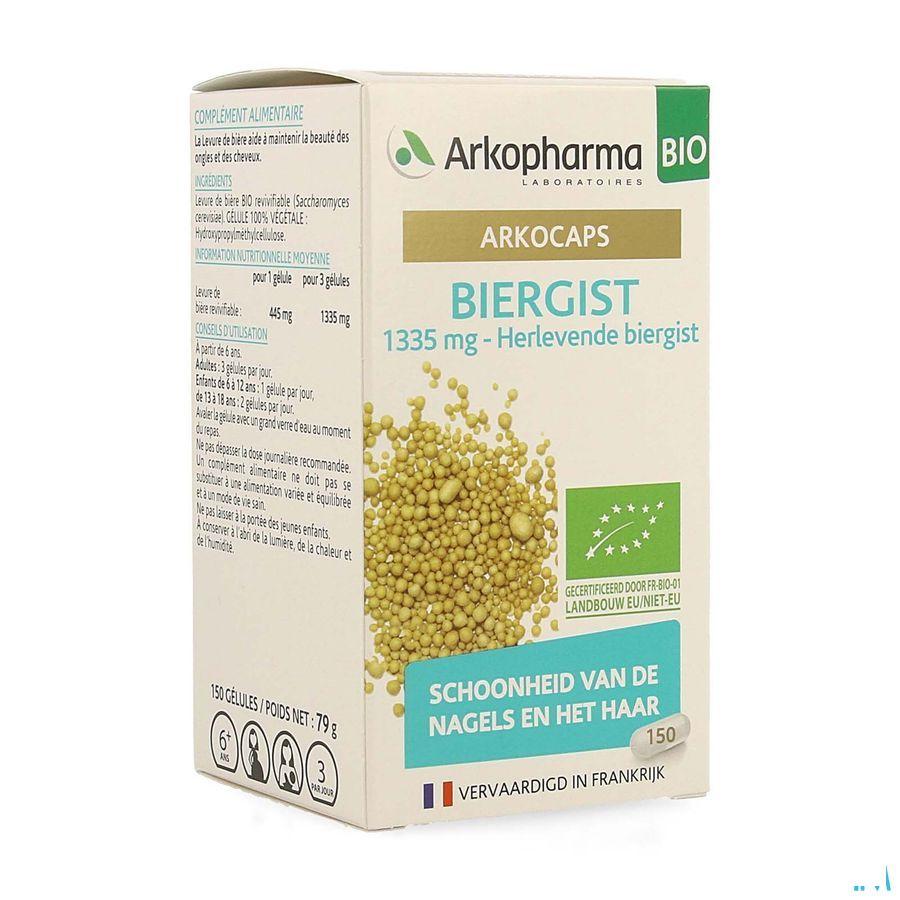 Arkogelules Biergist Bio Caps 150  -  Arkopharma