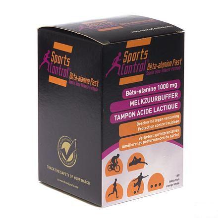 Sportscontrol Beta-alanine-fast (slow)pot Tabletten 160 
