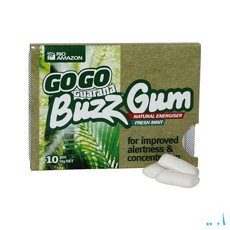 Buzz Gum Gogo Guarana Gomme A Macher sans sucre 10