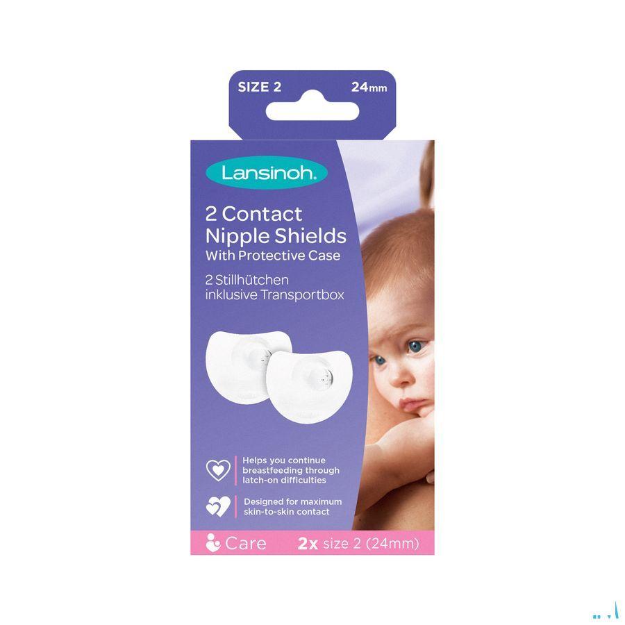 Lansinoh Tepelhoedjes T2 2 + Beschermdoos