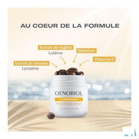 Oenobiol Solaire Intensif Kuur Normale Huid 2x30 Capsule