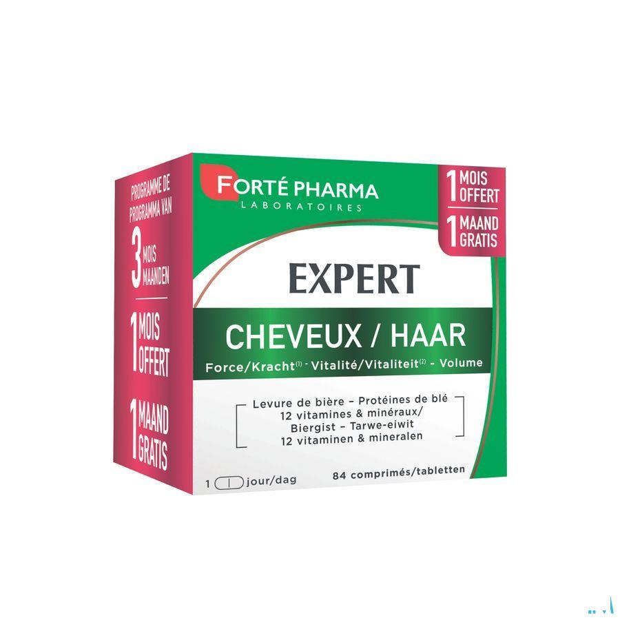 Expert Cheveux Tripack Comprimes 3x28  -  Forte Pharma