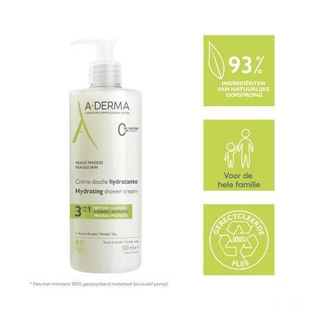 Aderma Douchegel Beschermende 500 ml  -  Aderma