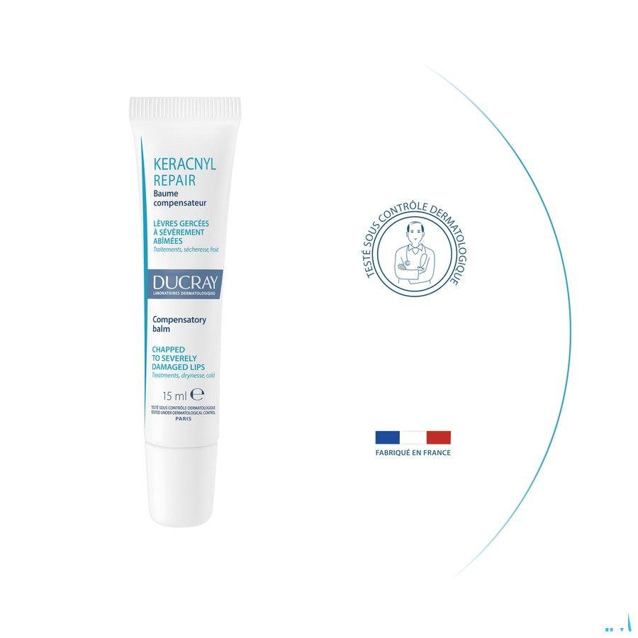 Ducray Keracnyl Repair Baume Levres 15 ml