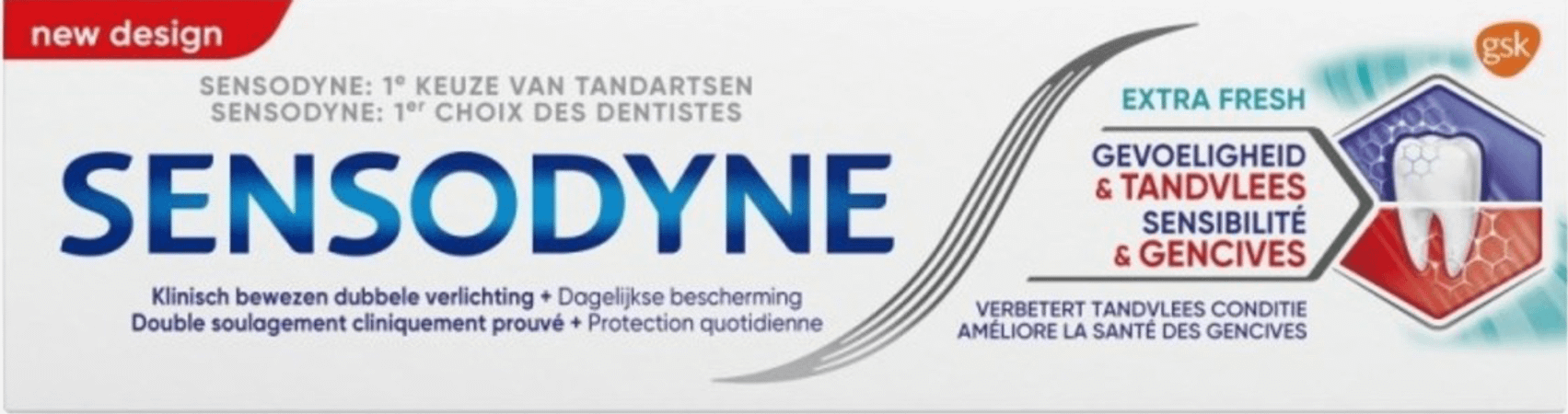 Parodontax Tandpasta No Fluoride 75  ml Nf