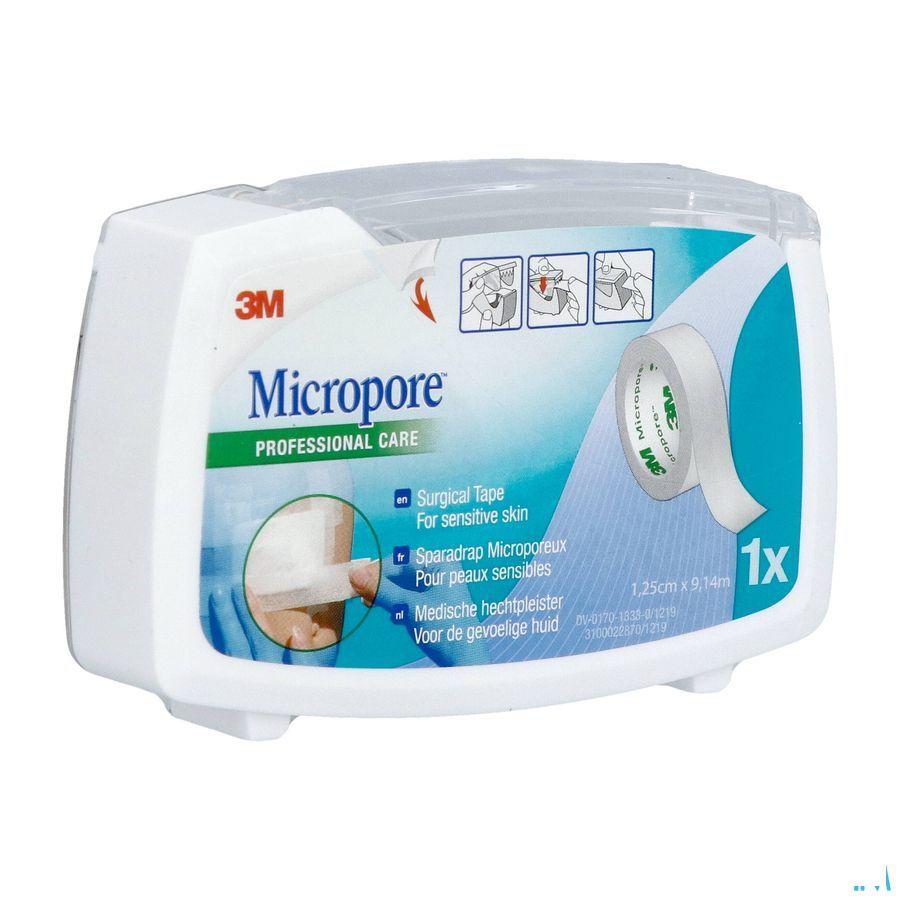 Micropore 3m 12,5mmx9,1m Nouv.derouleur 1530p-0d  -  3M