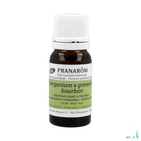 Geranium Bourbon Bio Essentiele Olie 10 ml  -  Pranarom