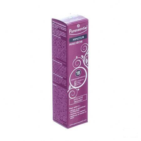 Puressentiel Afslanking Droge Olie 18 Ess Ol.100 ml  -  Puressentiel