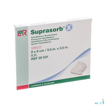 Suprasorb X Verband Cellulose 9x 9cm 5 20531  -  Lohmann & Rauscher