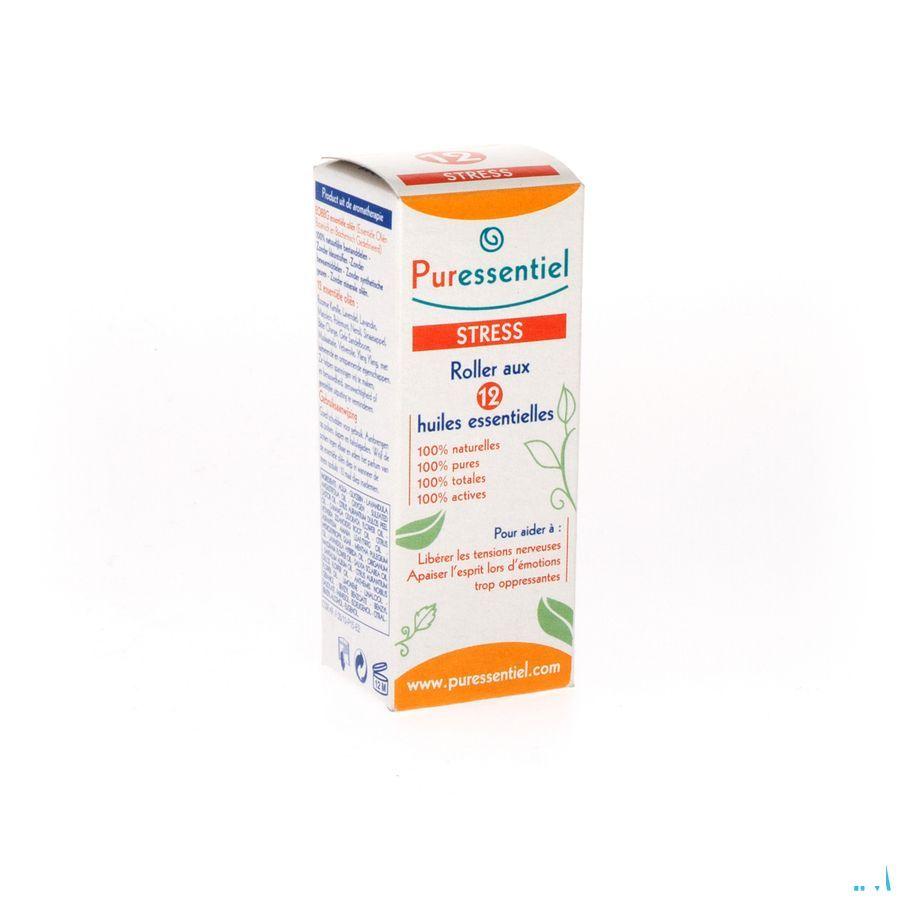 Puressentiel Roller Stress 12 Essentiele Olie 5 ml  -  Puressentiel