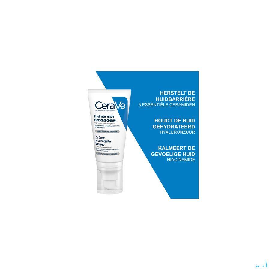 Cerave Creme Hydraterend Gezicht 52 ml  -  Cerave