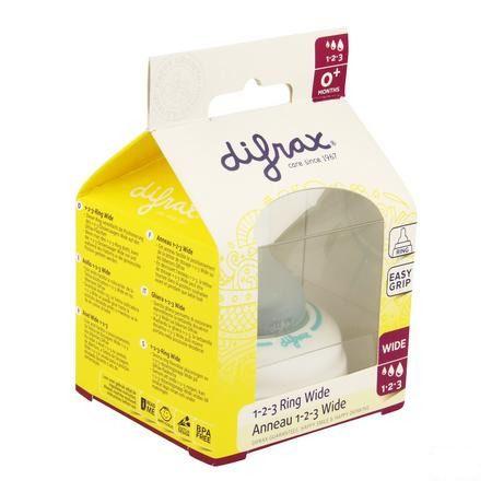 Difrax Ring 1-2-3 Natural Wide 714  -  Difrax