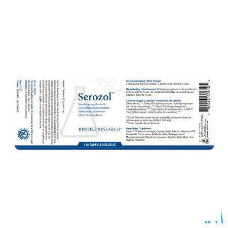 Biotics Serozol 120 gélules  -  Energetica Natura