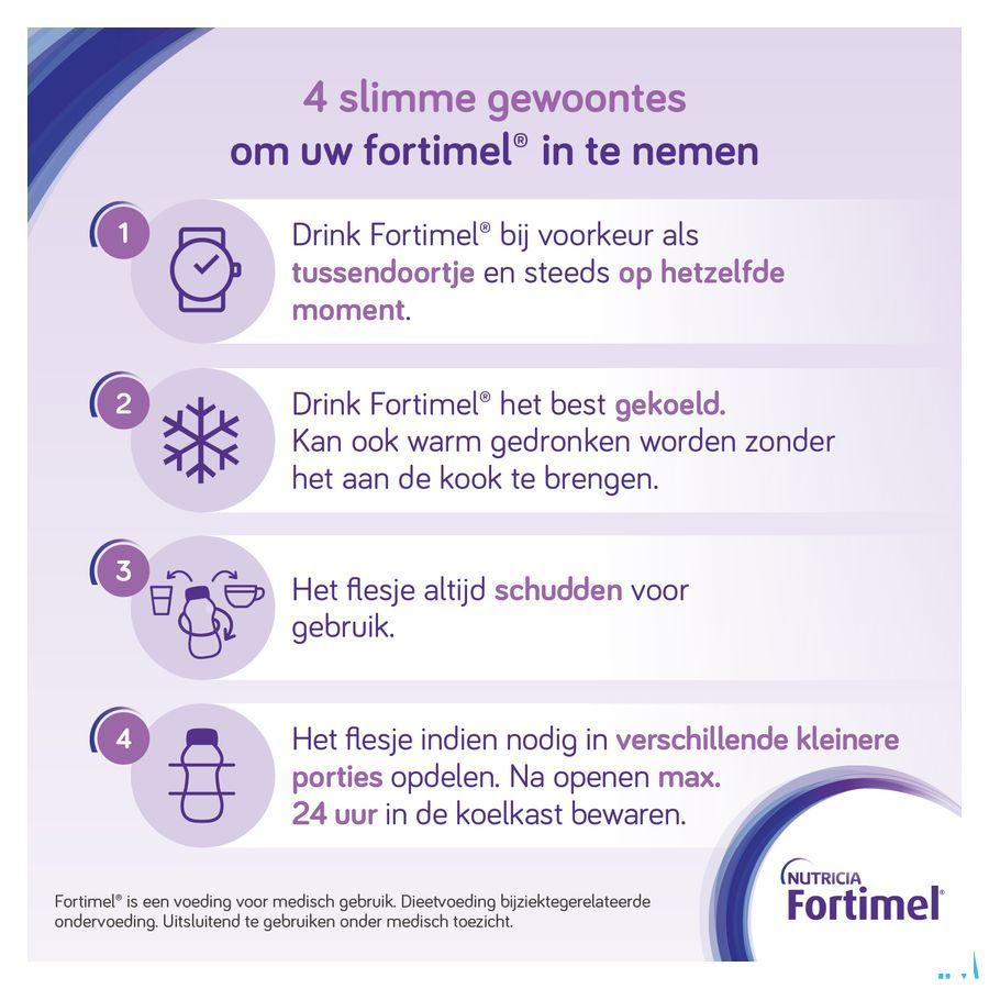 Fortimel Energy Multi Fibre Chocolade 4x200 ml  -  Nutricia