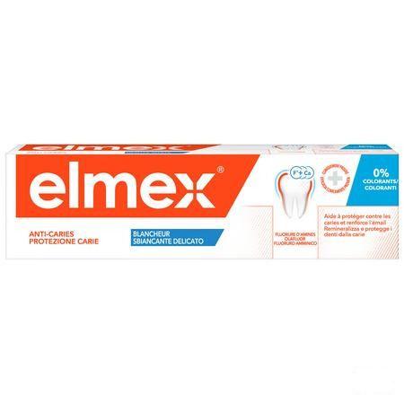 Elmex A/Caries Blancheur Dentifrice Tube 75 ml