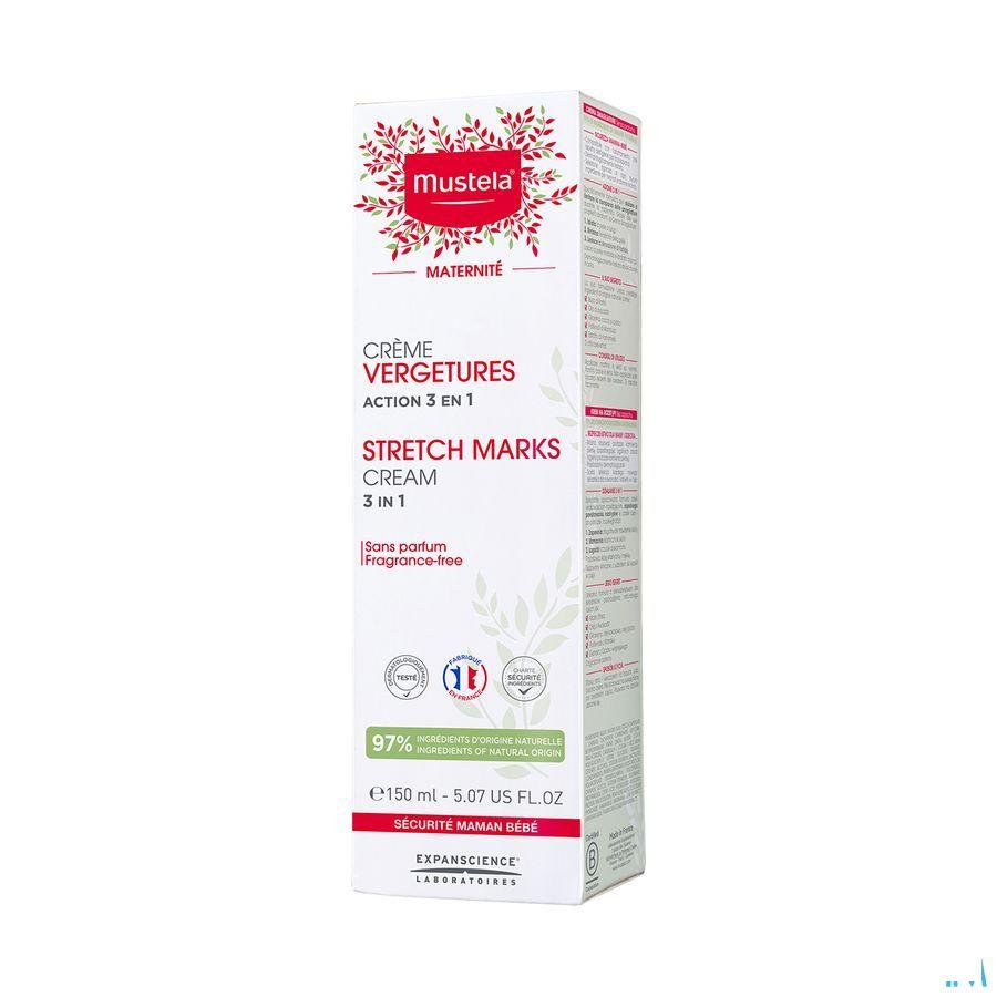 Mustela Mat Anti striemen Creme zonder parfum 150 ml
