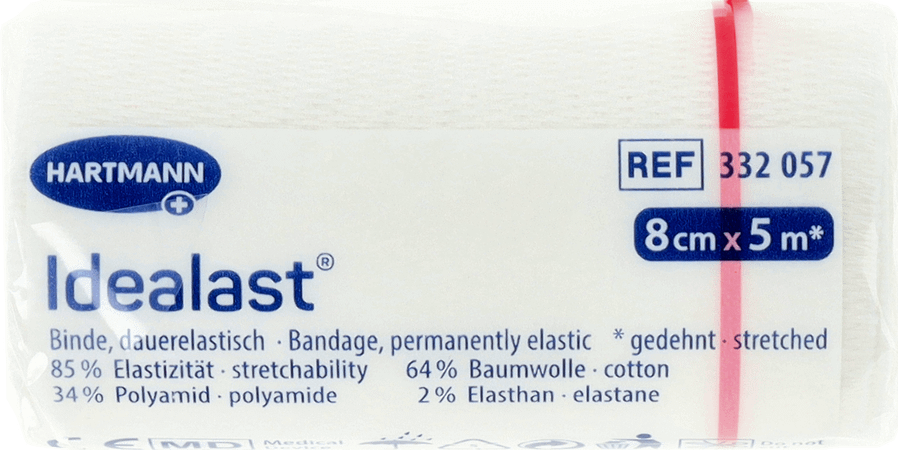 Idealast Avec Agr. 8cmx5m Bc 1 P/s  -  Hartmann