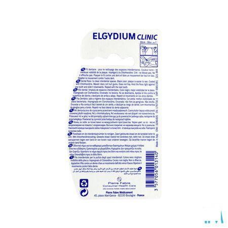 Elgydium Clinic Dental Floss Black 50m