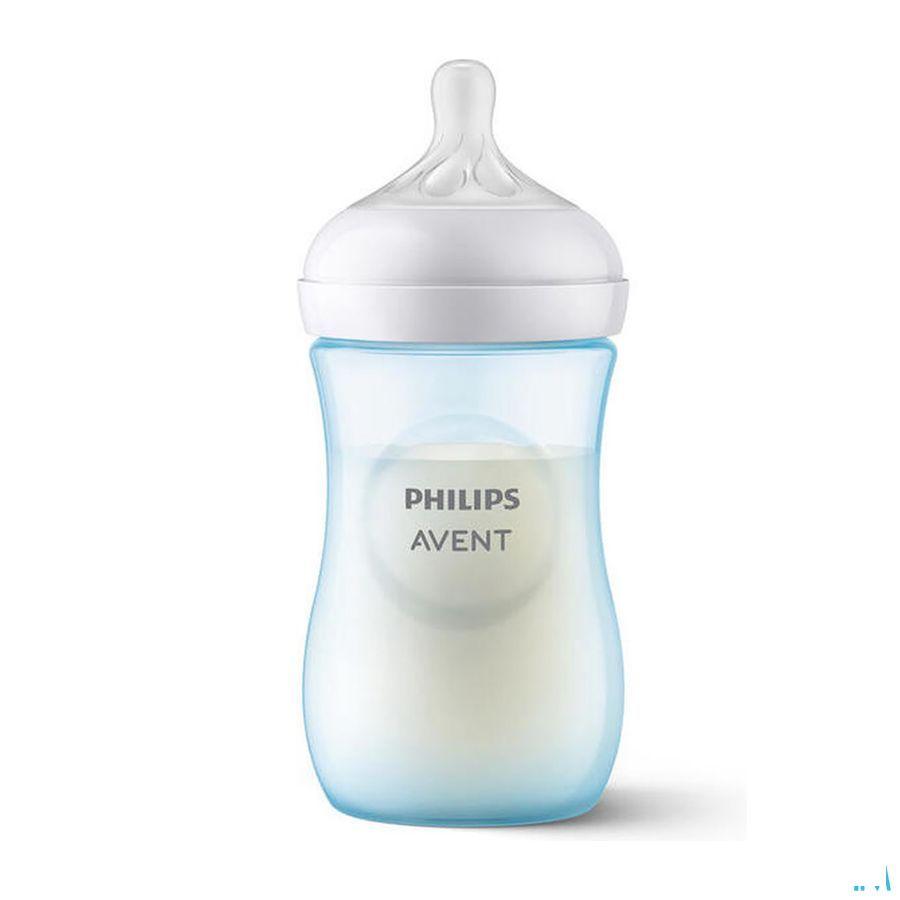 Philips Avent Natural 3.0 Biberon Bleu 260 ml
