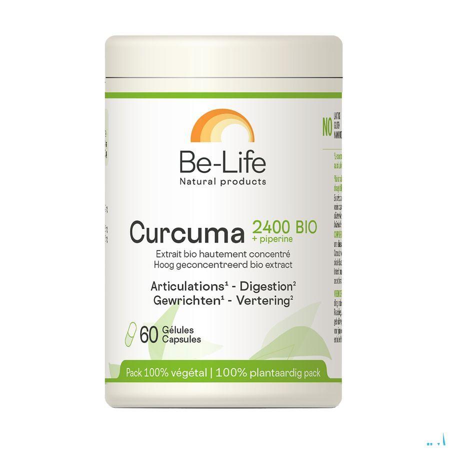 Curcuma 2400 + Piperine Bio Be Life Gel 60  -  Be-Life