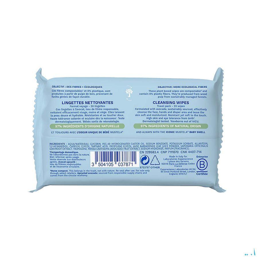 Mustela Ch Reinigende Doekjes 20