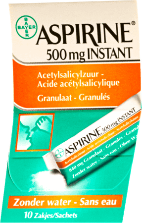 Aspirine Instant 500 mg Zakje 10 X 500 mg