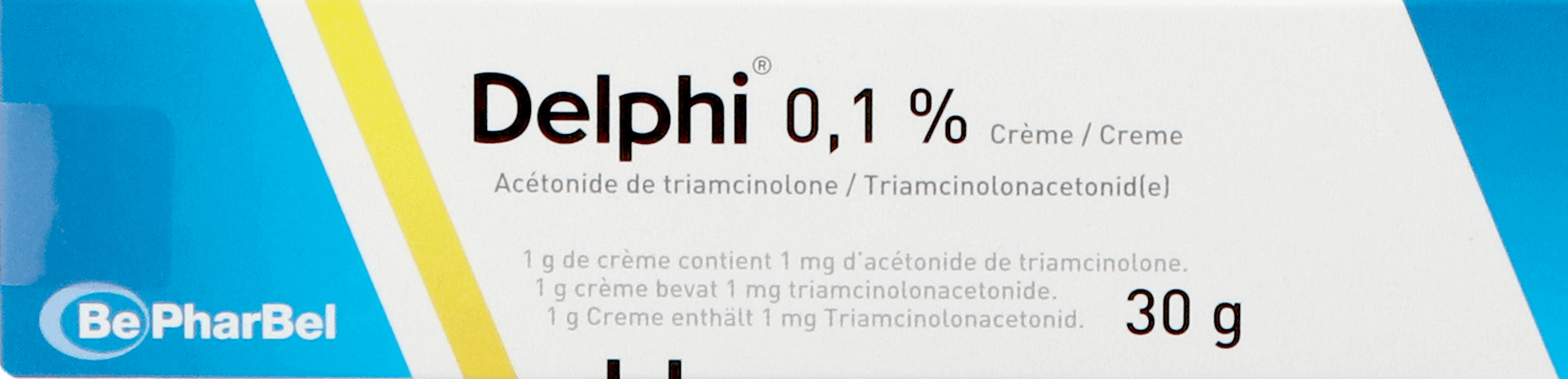 Delphi Creme Derm 1 X 30 gr 0,1%