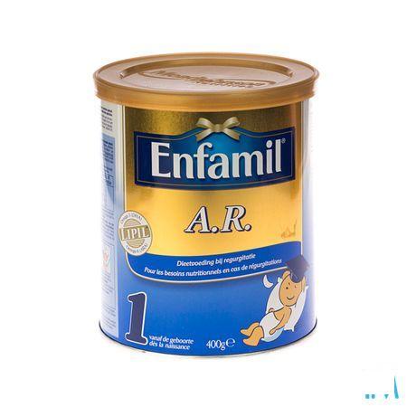 Enfamil Ar1 Lipil Zuigeling 0- 4m Poeder 400 gr  -  Mead Johnson