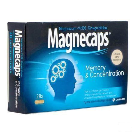 Magnecaps Memory & Concentration Caps 28 